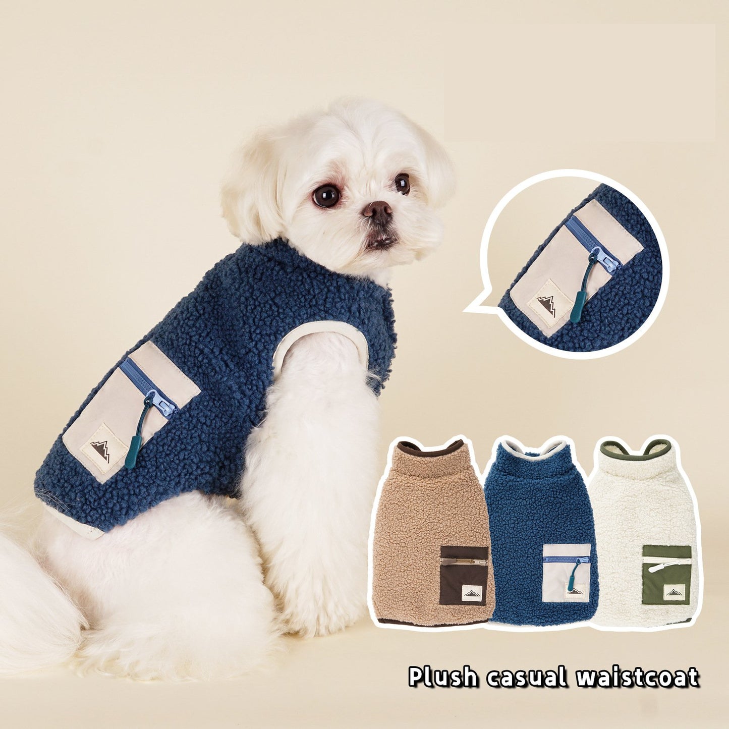 Cheepet Polar fleece Dog Vest