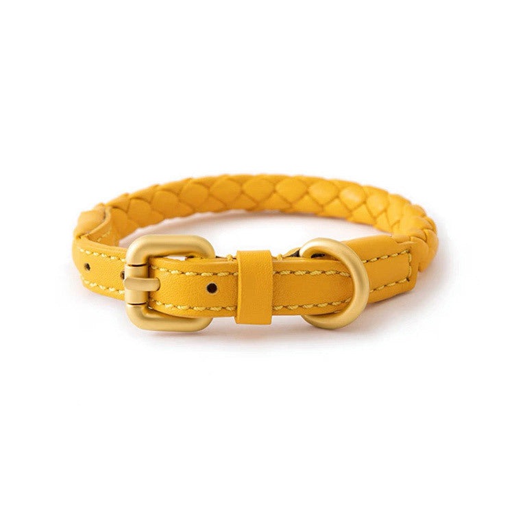 Medusa Series Braided Leather Collar