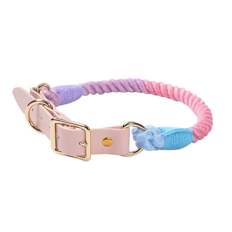 Rainbow Series HandCrafted Cotton Collar