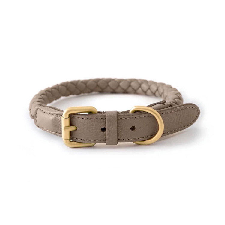 Medusa Series Braided Leather Collar