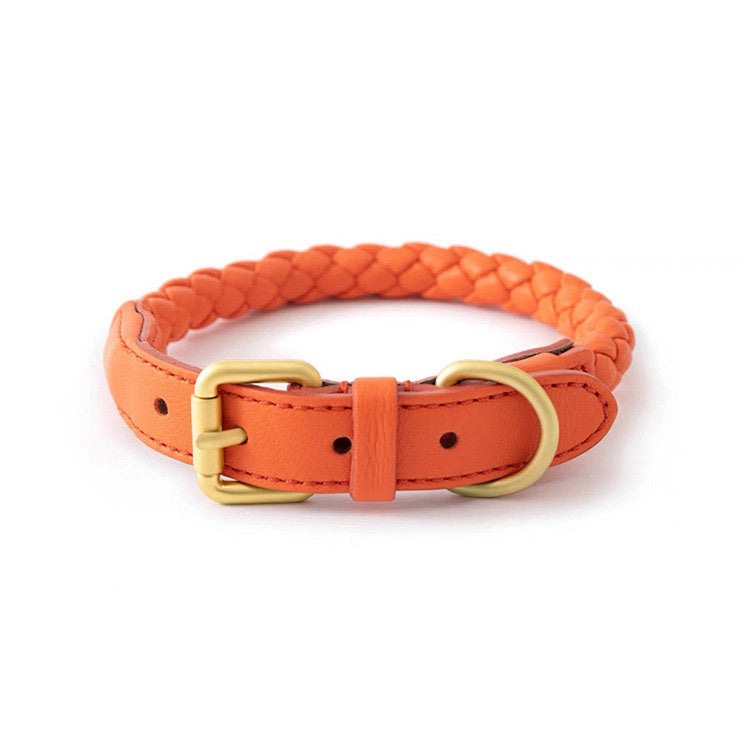 Medusa Series Braided Leather Collar