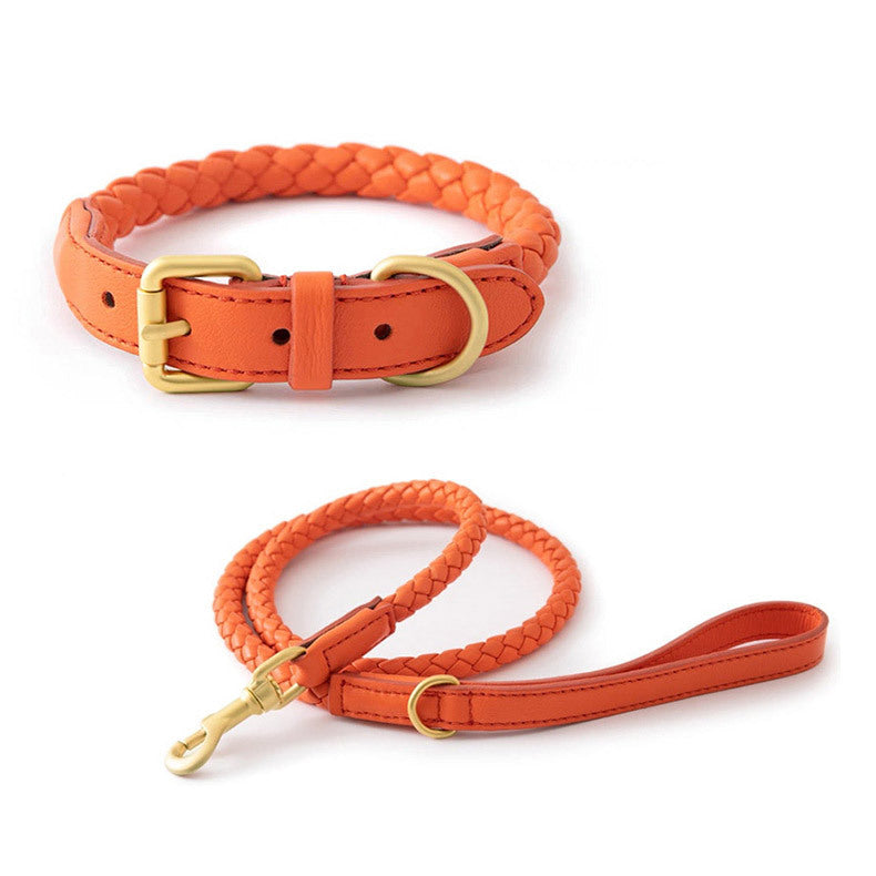 Medusa Series Braided Leather Collar