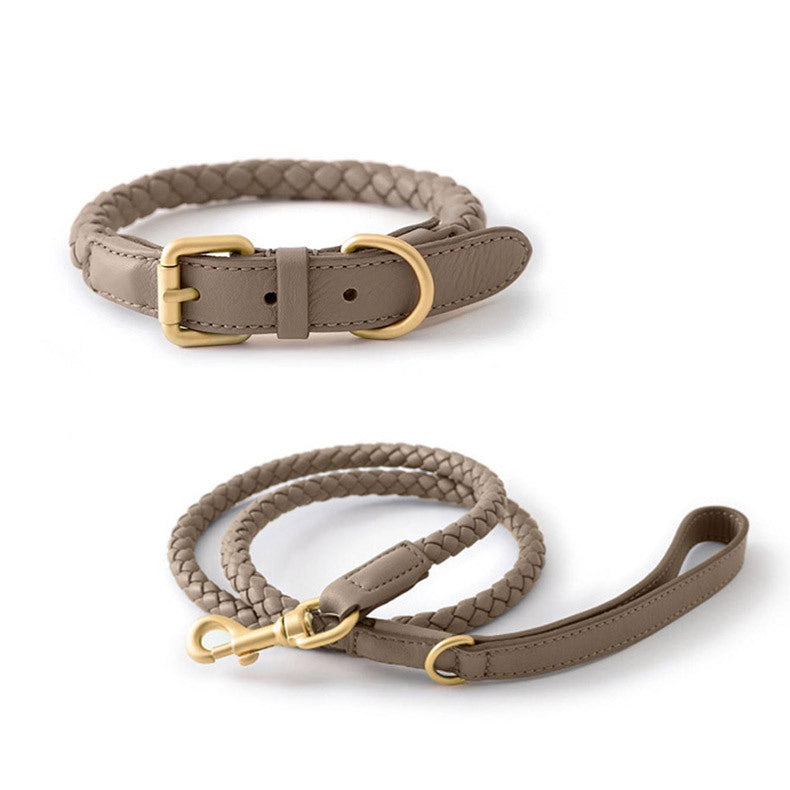 Medusa Series Braided Leather Collar
