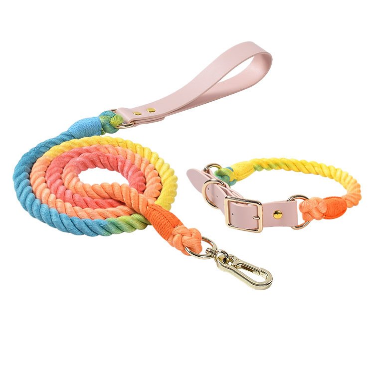 Rainbow Series HandCrafted Cotton Collar
