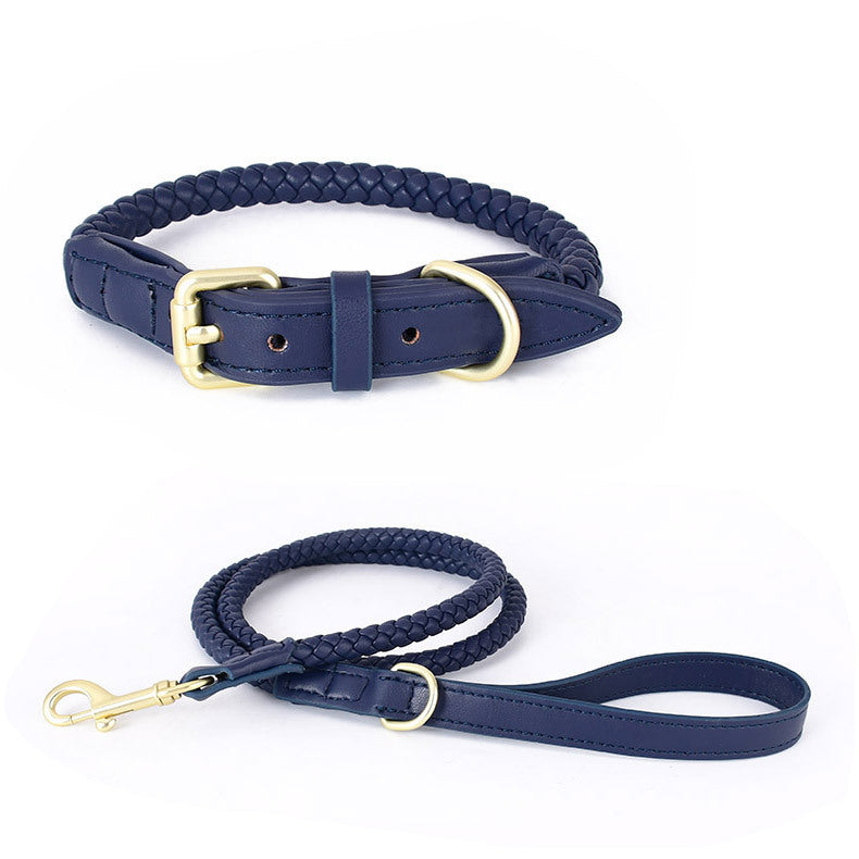Medusa Series Braided Leather Collar