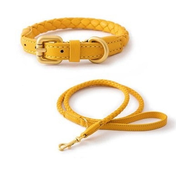 Medusa Series Braided Leather Collar