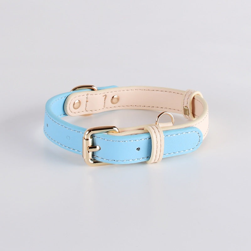 Venus Series Genuine Leather Dog Collar